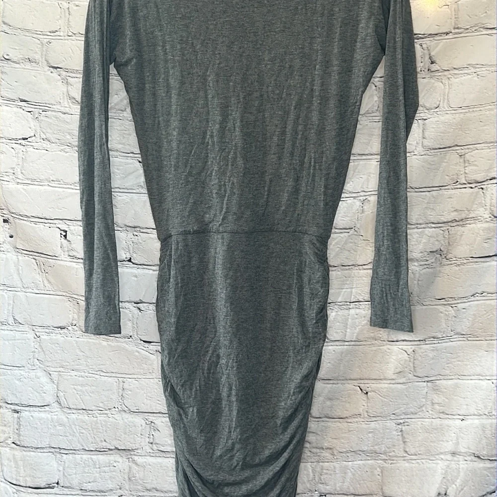 Athleta Gray Long Sleeve Dress Size XXS Excellent Condition - Picture 9 of 10